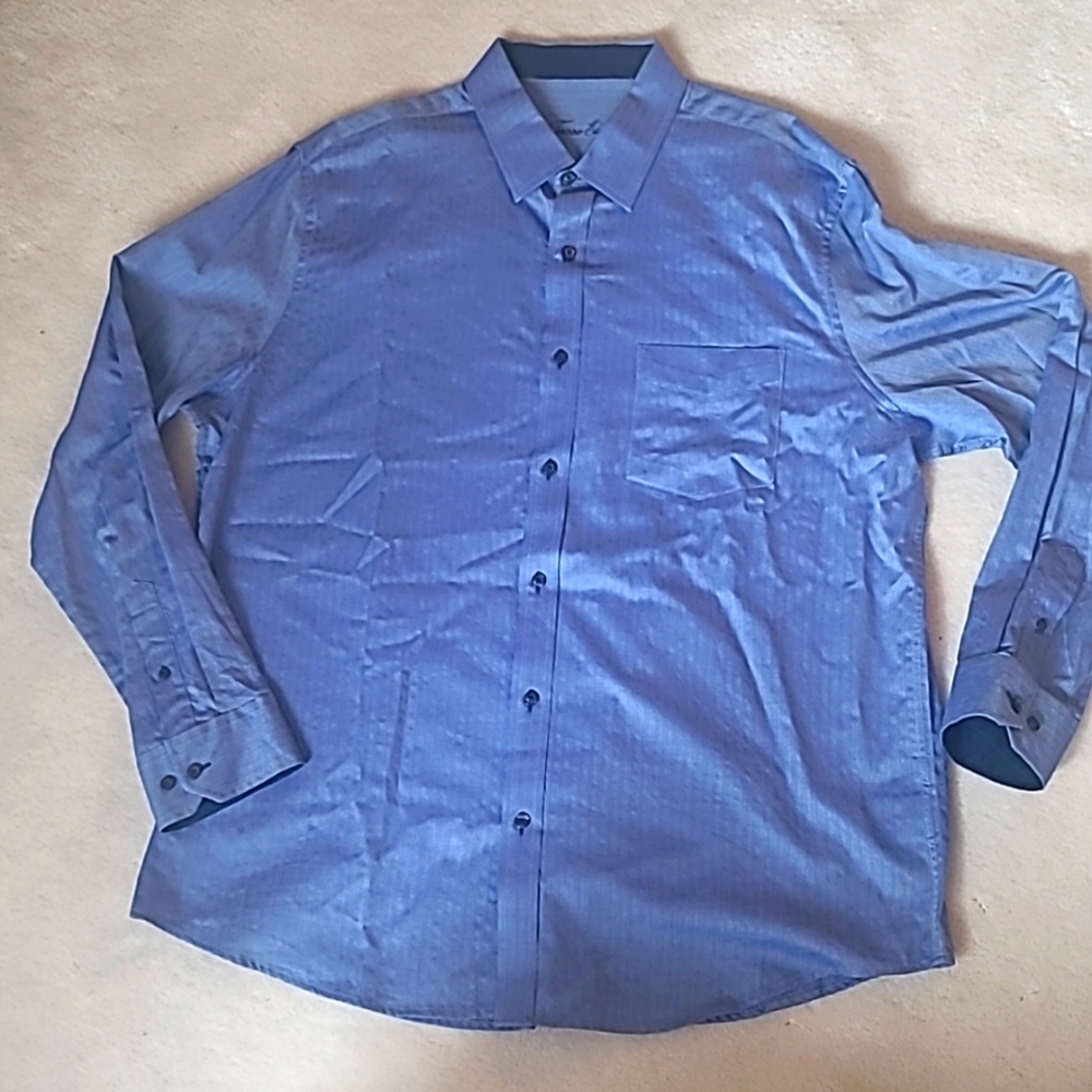 Tasso Elba mens dress shirt sz XL